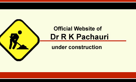 R K Pachauri Official Website